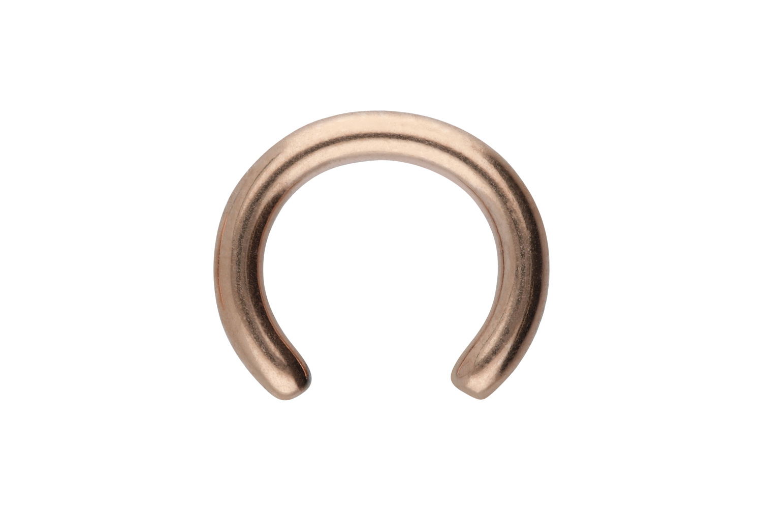 Titan Klemmkugelring Piercing ohne Kugel